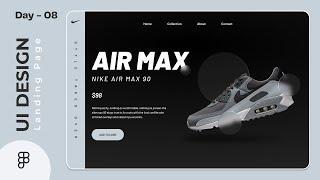 How to create an amazing landing page in Figma | Day 08 Figma Web Design Series