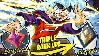 HOW TO TRIPLE RANK UP TO RADIANT !!! | SEN TenZ