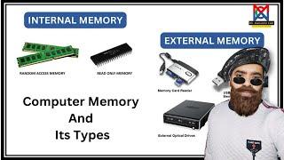 Computer Memory: Understanding Memory Components and Functionality | RAM | ROM | SRAM | DRAM | HDD