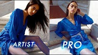 ARTIST VS PRO PHOTOGRAPHER