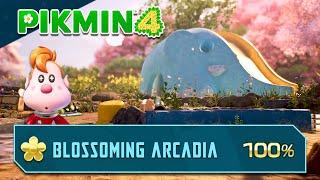 Pikmin 4 - Area 2: Blossoming Arcadia (All Rescues, Treasure, Onions)