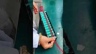 Clean and Organized Battery Pack Wiring