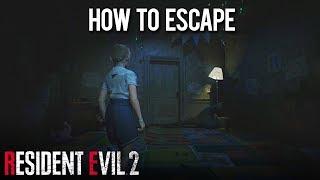 Resident Evil 2 REMAKE - How to Escape The Room and The Chief (Sherry Gameplay)