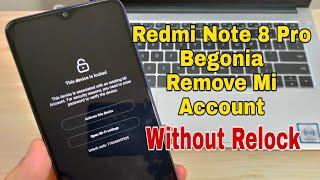 Xiaomi Redmi Note 8 Pro (M1906G7I, 2015105), Remove Mi Account. Without Testpoint with Unlocktool.