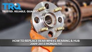 Rear Wheel Bearing Hub 2009-2013 Honda Fit