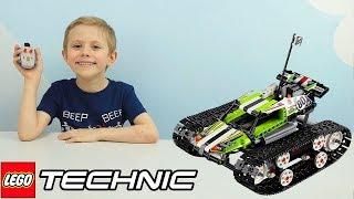 Лего Техник ВЕЗДЕХОД на гусеницах и радиоуправлении - LEGO TECHNIC 42065 RC TRACKED RACER