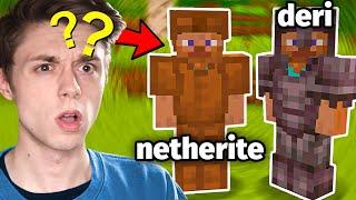 Minecraft'ta ZIRHLARIN Görünümünü Değiştirerek TROLLEDİM!