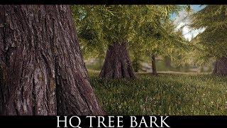 Skyrim SE Mods: HQ Tree Bark