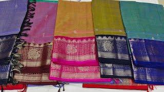 Mangalagiri pattu double weaving sarees with very reasonable price from BNR handloom