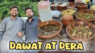 Dawat at cousin's Dera 