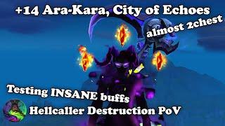 WoW | +14 Ara-Kara intime, Hellcaller Destruction PoV