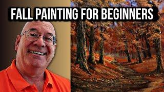 Fall Painting Tutorial for Beginners in Oils: Delightful Autumn Colors