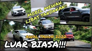 luar biasa l mobil mewah libas tanjakan krakalan l jalur bawang-dieng @jalur viral