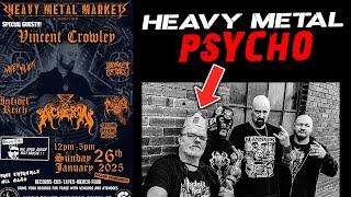 Heavy Metal Market: Special Guest Vincent Crowley