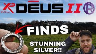 Mysterious & Beautiful Old Silver Found Metal Detecting With XP Deus 2 In England