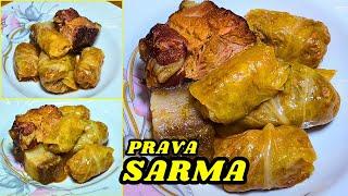 KAKO SE PRAVI SARMA! Kako napraviti dolmu i kako savijati, detaljan recept!