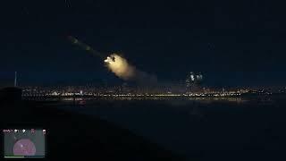 Пуск ракеты из "Косатки" в ГТА 5. Rocket launch from the "Kosatka" in GTA 5.