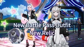 New Battle Pass Outfit "Clear-Sky Blossoms" Showcase & New Relic Tower of Fantasy 4.3 Battle Pass