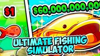 ПРОШЕЛ ЗА 5 МИНУТ ULTIMATE FISHING SIMULATOR В РОБЛОКС! ROBLOX