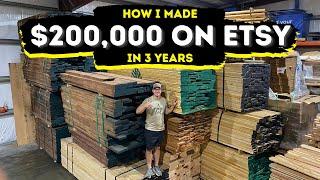 My Tips for Growing Your Etsy Woodworking Shop | I Now Do Over $1,000,000 a year