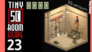 50 Tiny Room Escape Level 23 Walkthrough (4 Cards)