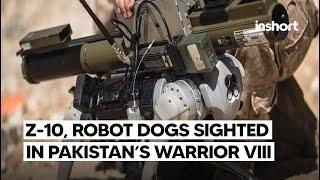 Warrior-VIII, Pakistan & China unveil Z-10 attack helicopters and high-tech robot dogs| InShort