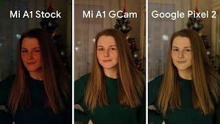 Google Камера Xiaomi Mi A1 vs Google Pixel 2 vs Камера Xiaomi