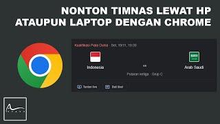 SANGAT MUDAH Cara Nonton Live Streaming Bola TIMNAS INDONESIA