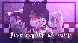 ||Five nights at Freddy's 1 song|Gacha club Music Video||The Living Tombstone||