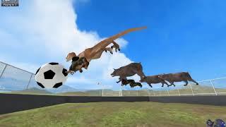 ЗВЕРИНЫЙ ФУТБОЛ - Игра Beast Battle Simulator  # Футбол динозавров и зверей