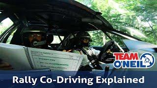 Rally Co-Driving Explained