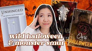 I Read Some WILD Halloween & Monster Smut  | Smutty Romance Novellas
