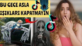 Gelmiş Geçmiş EN KORKUNÇ TikTok Animasyonları  (Asla Yalnız İzlemeyin!)