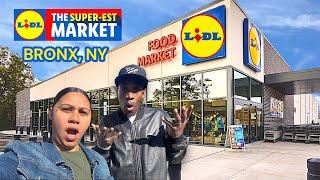 LIDL The *NEWEST* Supermarket In The Bronx!