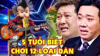 BẾN TRE CÓ CẬU BÉ 5 TUỔI BIẾT CHƠI 12 LOẠI ĐÀN Khiến Cả Trường Quay BẤT NGỜ VÌ  HÁT QUÁ HAY | THVL