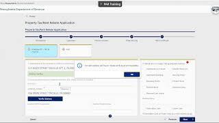 Filing a PA-1000 Property Tax / Rent Rebate Application