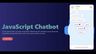 How to make ChatBot using JavaScript