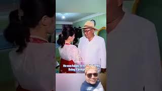 He was happy to see this family living a prosperous life  #northkorea #kimjongun #shorts