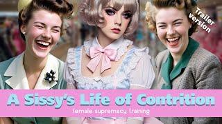 A Sissy's Life of Contrition | TRAILER | Female Supremacy Training for Beta Males