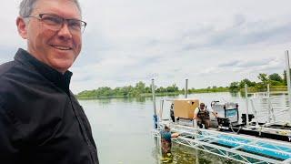 The Dock Just Arrived… AND the Barge?! I Need One of These!