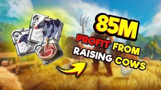 BIG PROFIT FROM RAISING COWS | ISLAND GUIDE | ALBION ONLINE