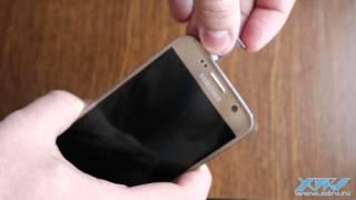 Как вставить SIM-карту в Samsung Galaxy S7 (XDRV.RU)