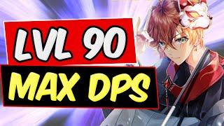 LVL 90 CHILDE TARTAGLIA MAX DAMAGE BUILD GUIDE | Childe Genshin Impact