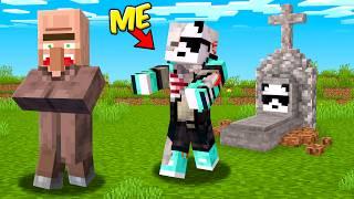 I BECAME A SKELETON IN MINECRAFT FOR 24 HOURS