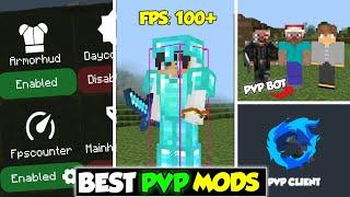 10 Minecraft PE Mods that Will Increase Your PVP Skills!(2X Faster)