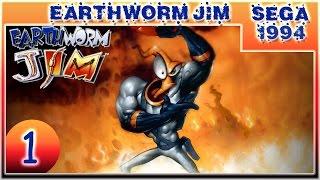 [ПРОХОЖДЕНИЕ] - Earthworm Jim - 1/9 - Червяк-легенда