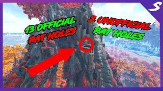 The Top 15 BEST Crystal Isles Hidden Rat Holes & Base Locations for Solo PvP | ARK: Survival Evolved