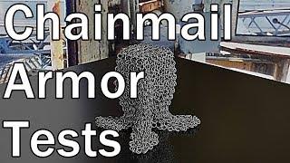 Chainmail Simulations Experiments Blender 3D