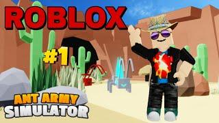 СОЗДАЛ АРМИЮ СУПЕР МУРАВЬЕВ ! ROBLOX ANT ARMY SIMULATOR