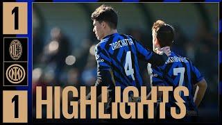 UNA SFIDA AD ARMI PARI  | MILAN 1-1 INTER | HIGHLIGHTS UNDER 20 | PRIMAVERA 1 2024/25 